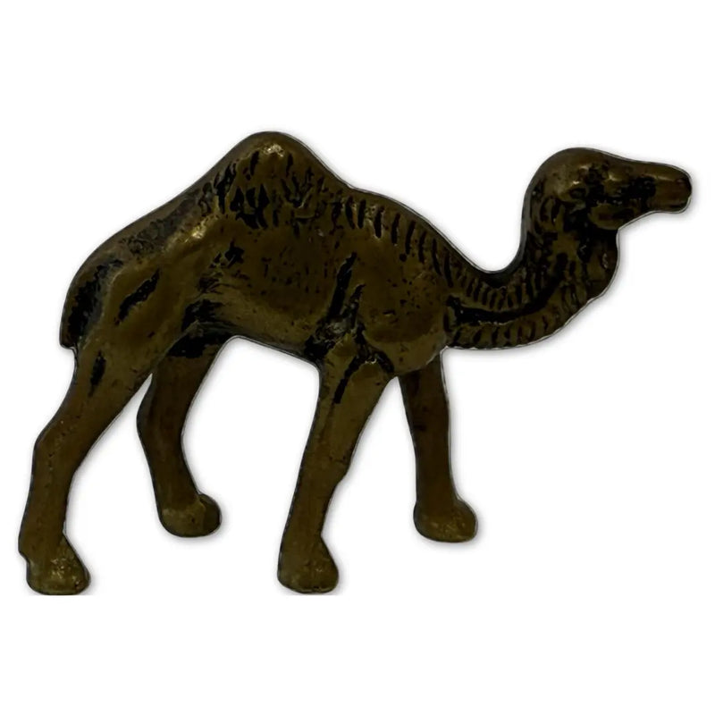 VIntage Brass Came Figurine Heritage Pastime