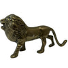 Vintage Brass Lion Figurine. Heritage Pastime