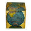 Vintage Lucite globe paperweight cube Heritage Pastime