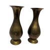 Vintage Solid Brass Bud Vases Heritage Pastime